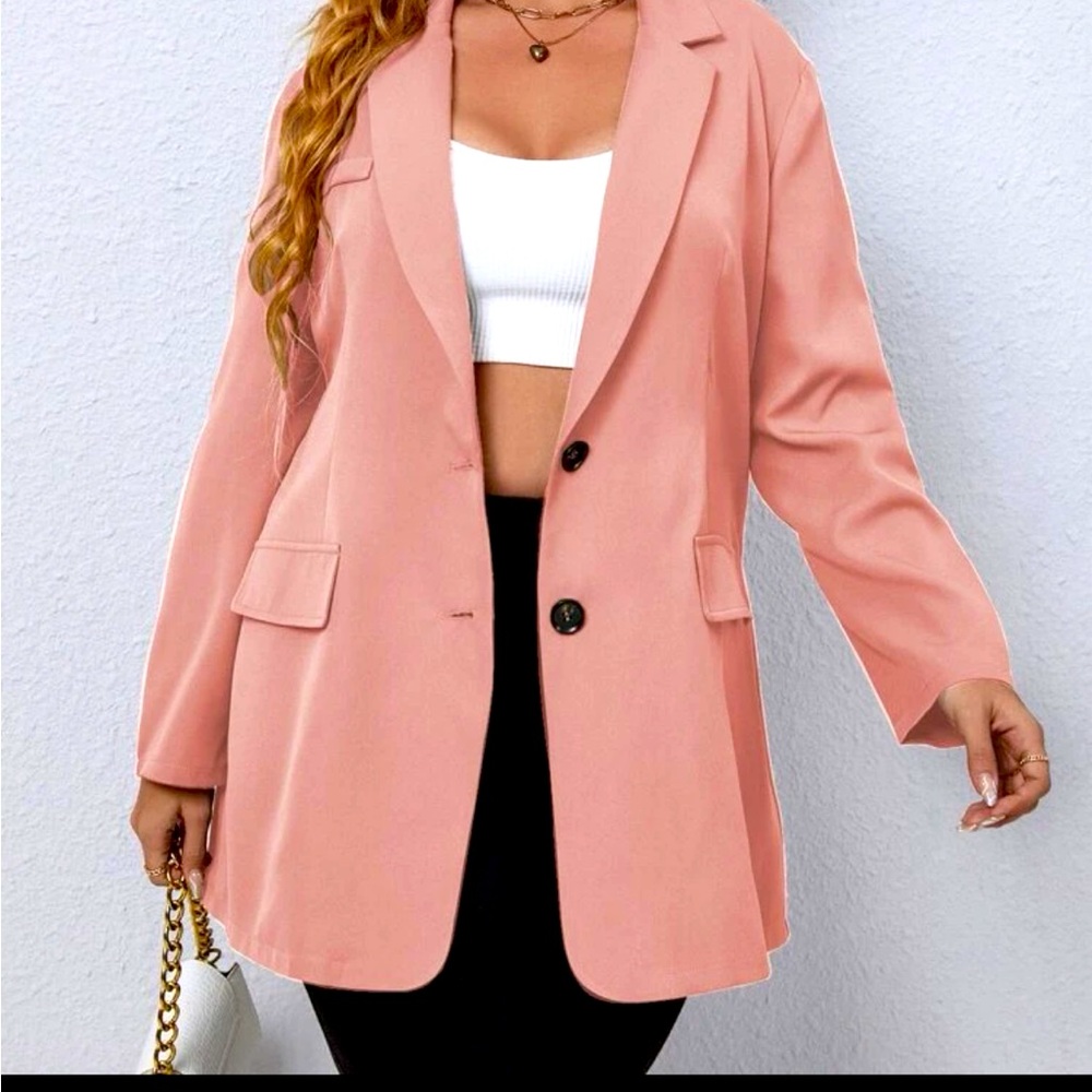 Pink blazer